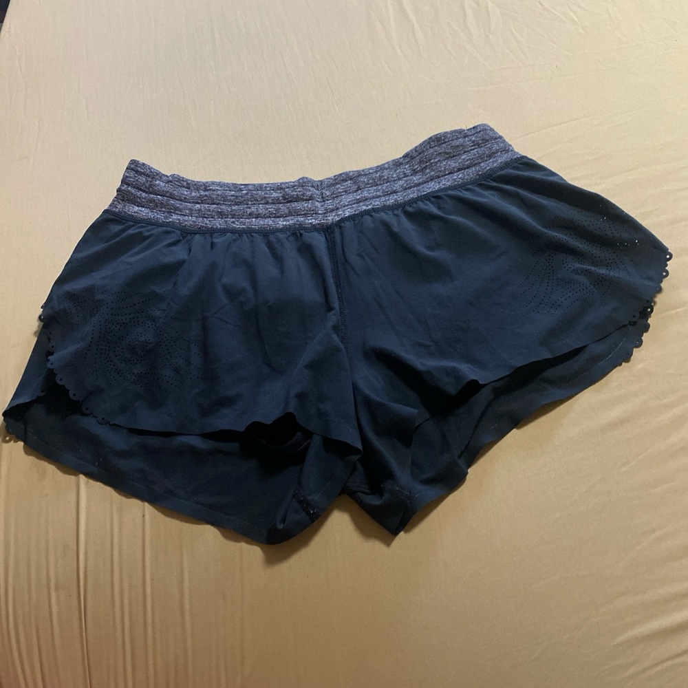 Lululemon Women's Black Athletic Layered Shorts
